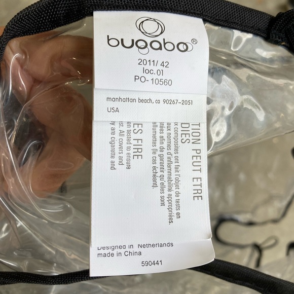 Bugaboo bee Stroller rain cover - Picture 1 of 5